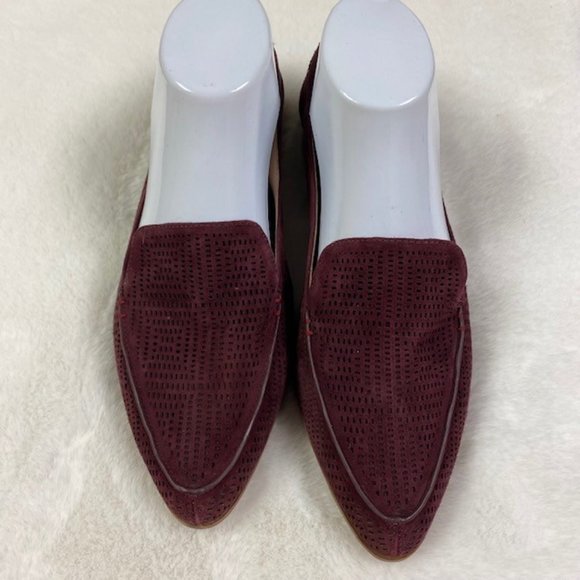 Vince Camuto 'Kade' Wine Cutout Loafers‎ NWOT, size 8.5 - Picture 1 of 12